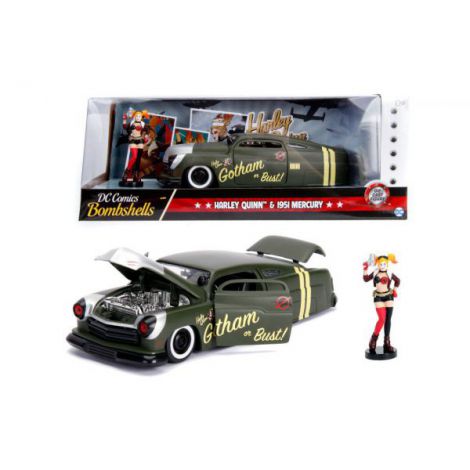 Dc Comics Bombshells 1951 Mercury Harley Quinn Scara 1 La 24 - imagine 6